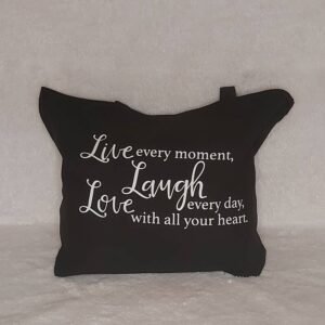 Shopper noir avec impression personnalisée