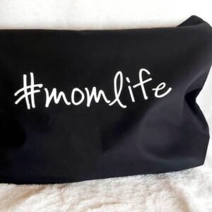 Shopper noir personnalisé – Spécial Fête des Mères