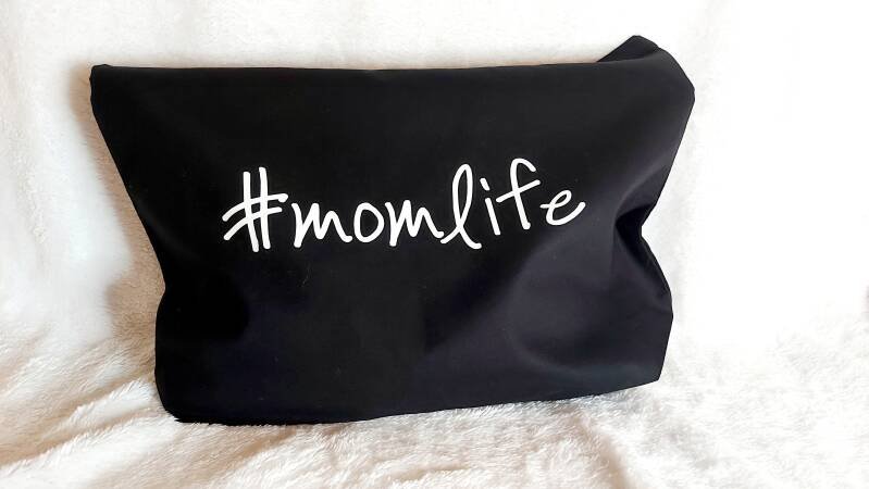 Shopper noir personnalisé – Spécial Fête des Mères