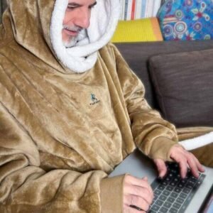 Kokoon IGLOO Plaid Sweatshirt Camel