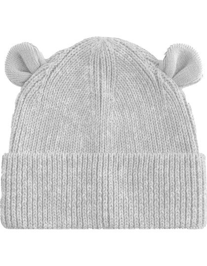 Bonnet bébé biologique avec oreilles d’ours - Image 3