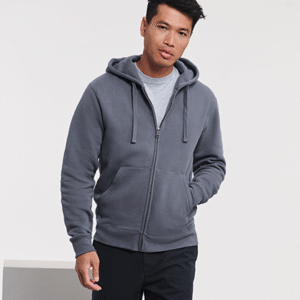 Russell authentic zipped hood jacket heren